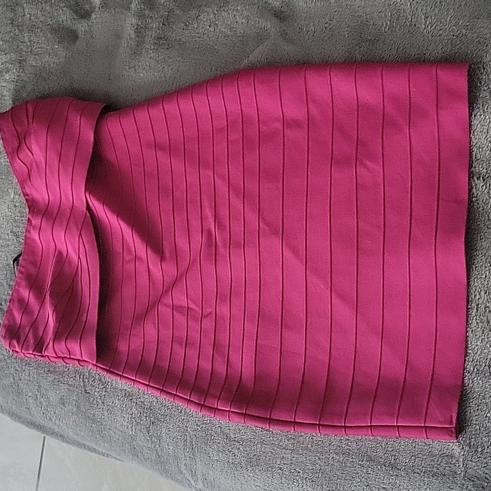 Fushia mini bandage dress